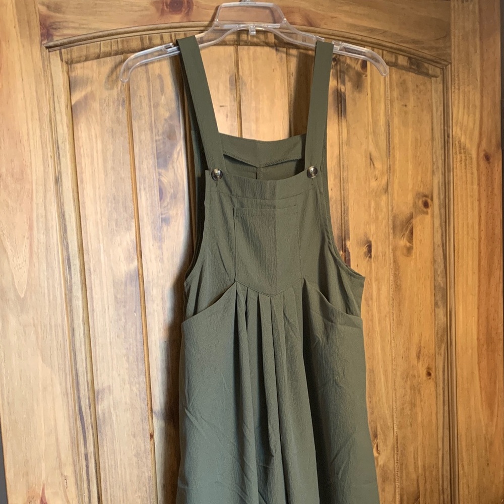 Army Green Jumpsuit